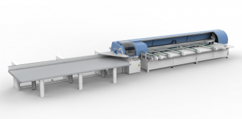TR601 MXA - TR601F MXA,LÍNEA DE TRONZADO DE CARGA AUTOMÁTICA CORTE OPTIMIZADO DE PAQUETES