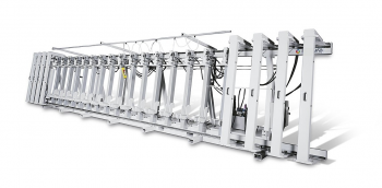 Prensa electrohidráulica para la producción de vigas laminadas estructurales STROMAB SL2 SP
