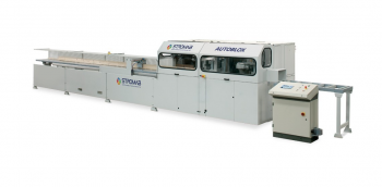 CENTRO DE TRABAJO AUTOMÁTICO PARA CABAÑAS CON ENCAJE BLOCK-HOUSE STROMAB AUTOBLOX SP