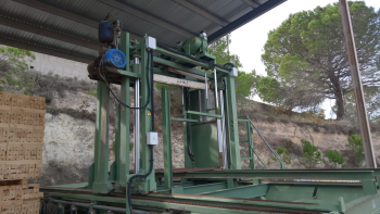 Tronzadora de paquetes de madera talleres labrador